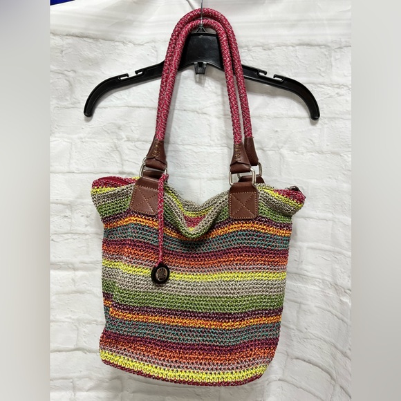 The SAK Gypsy style Crochet Tote Bag - Picture 2 of 4